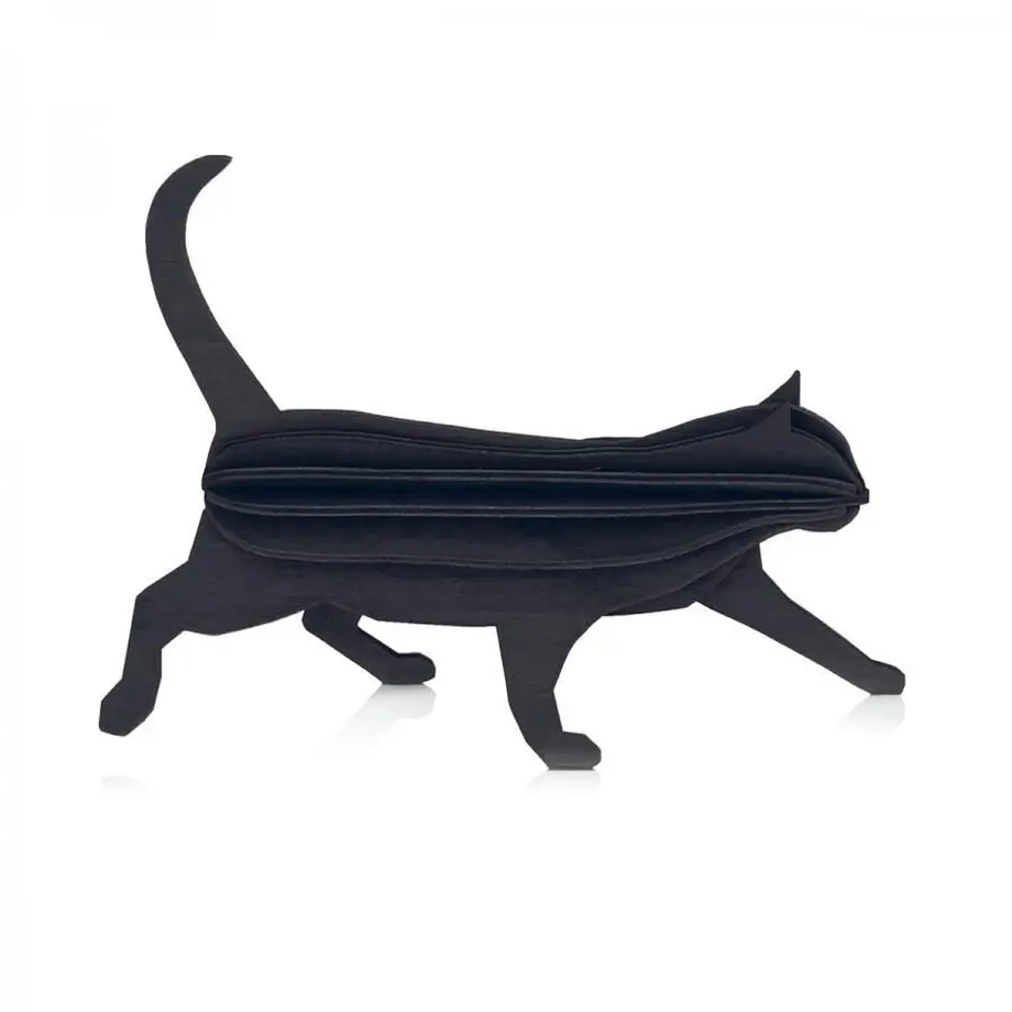 【LOVI】 ネコ　12㎝・黒